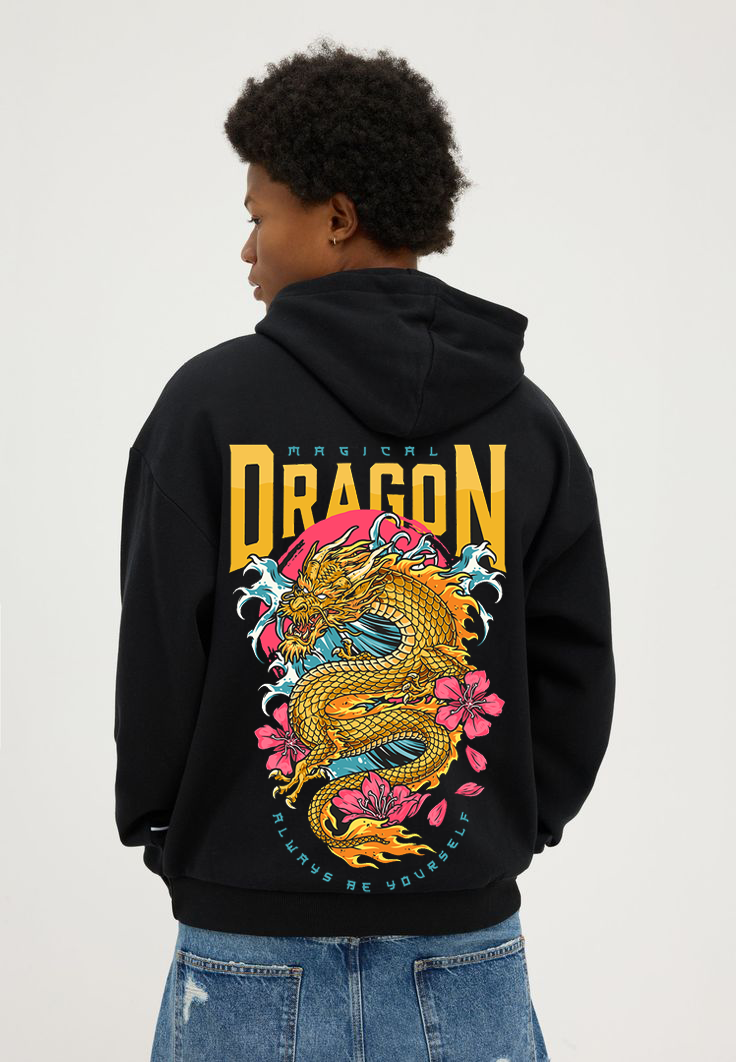 Dragon: Printed Hoodie